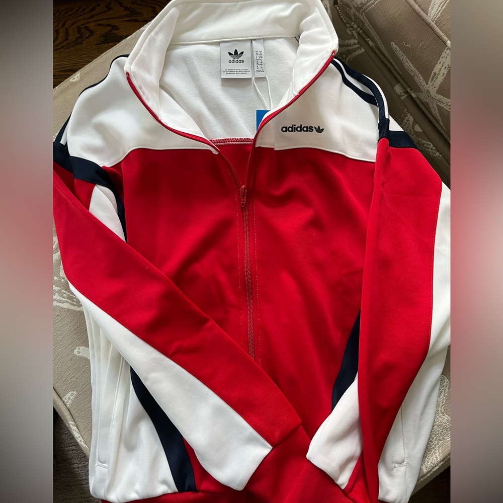 Vintage Adidas Track Suit Full Zip Jacket Pants Size Medium